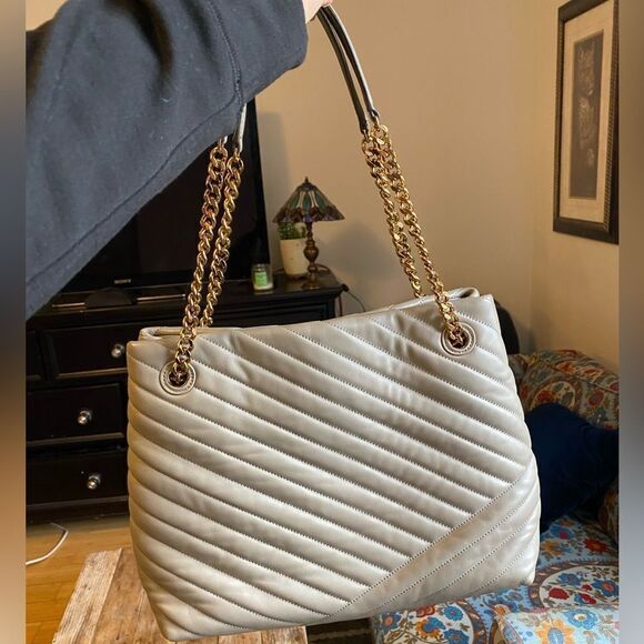 Tory Burch Kira Chevron Tote Bag - Picture 2 of 10